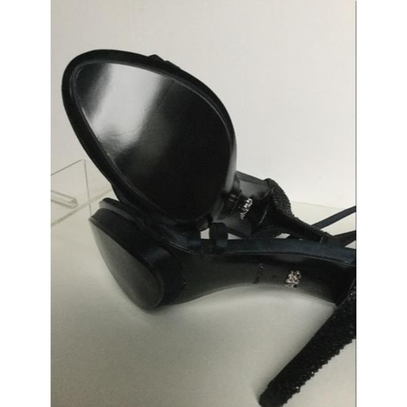 NEW ABS by Allen Schwartz Allstar Black Island Platform Zip Pumps - MSRP $145.00 - Picture 8 of 8